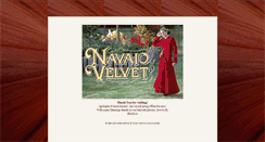Desktop Screenshot of navajovelvet.com
